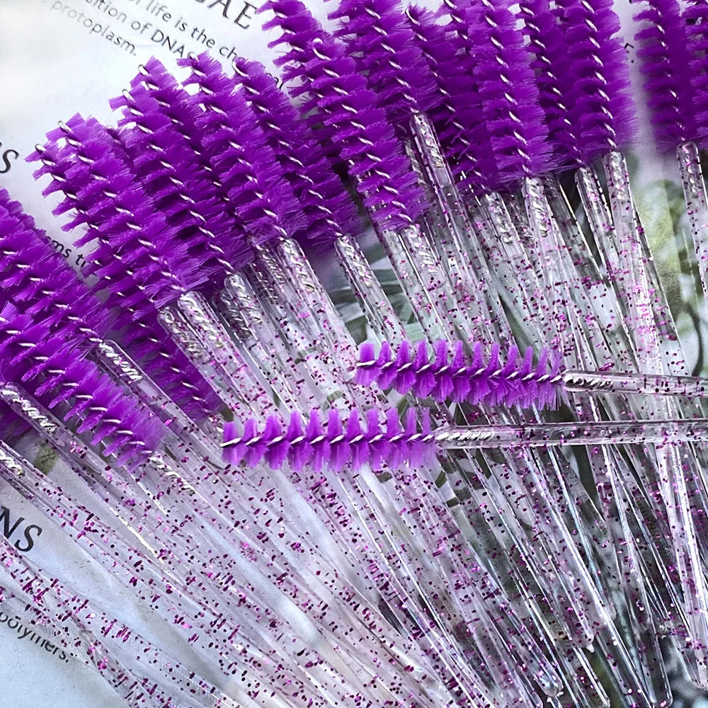 100Pcs Eyelash Brushes Disposable Eyelashes Extension Brush Makeup Tool For Mascara Wands Applicator Spoolers Tools Wholesaler