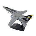 1:100 Diecast Model Toy F-14 Super Flanker Jet Fighter Aircraft Alloy Fighter Model Collectible Model Airplane Toy Festival Gift