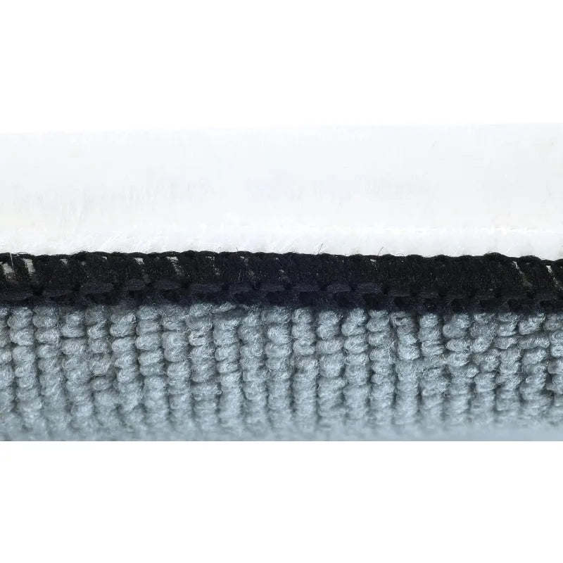 2PCS Microfiber Car Cleaning Sponge Pads Interior Detailing Applicator Sponge Dashboard Leather Seat Window Car Wash Cleaning