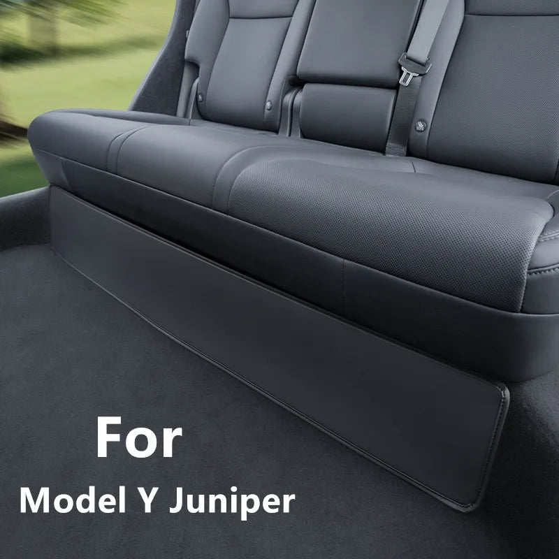 For Tesla Model Y Juniper Seat Anti Dirt Foot Mat Automotive Parts Rear Lower Seat Protective Pad Interior Easy to Clean