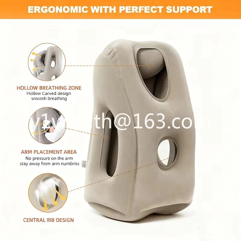 Multifunctional Travel Neck Pillow Nap Rest Support Abdomen Chinese Support Neck Pillow