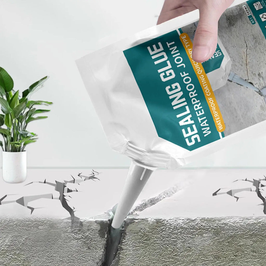 500ml Concrete Filler Concrete Repair Patch Quick-Drying Strong Adhesive Leak Preventer For Kitchen Bathroom Garage
