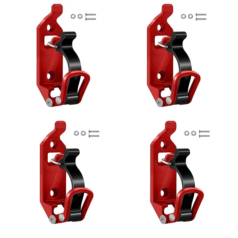 1/2/4PCS Tool Fixing Bracket Car Roof Luggage Rack Shovel Mount Clamps Kit Wall Mounting Quick Release Clamps Car RV Accessories