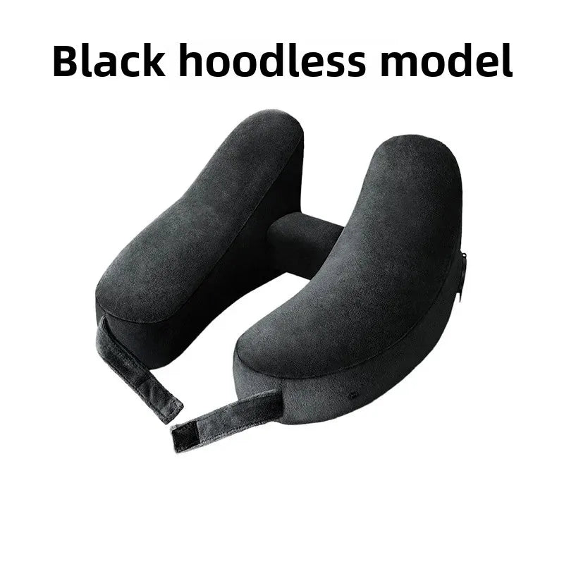 Portable Travel H-Shaped Inflatable Neck Pillow High-Quality Aviation Standard Neck Support Pillow For Infants And Adults