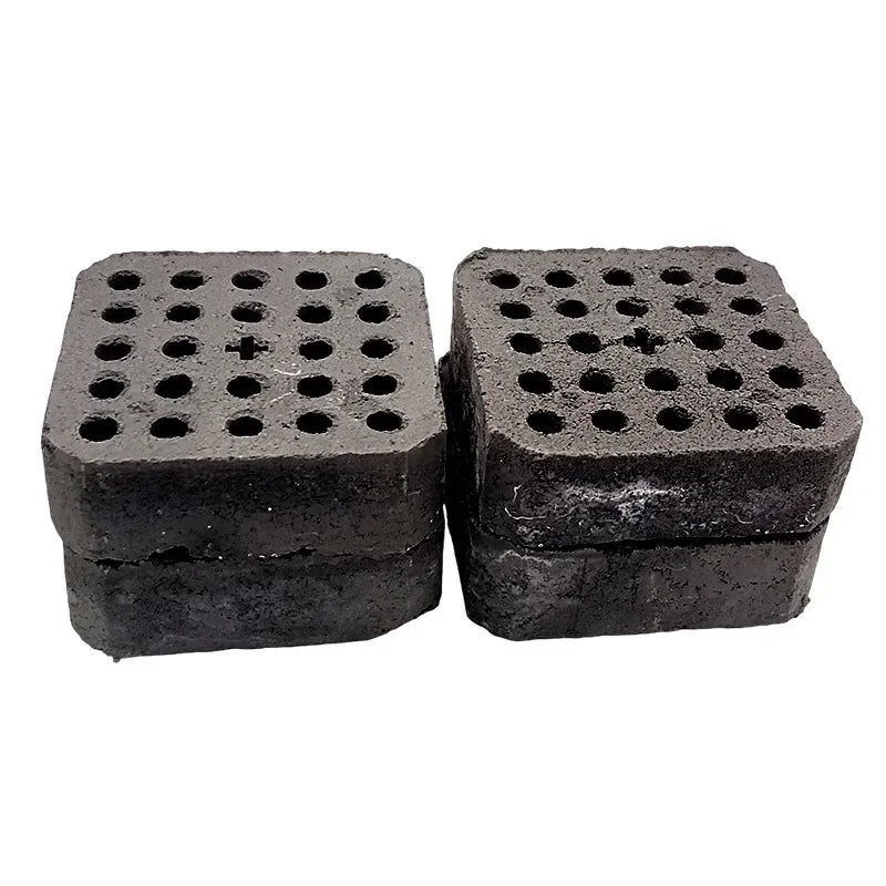 Outdoor Quick Burning Barbecue Carbon Household Smokeless Charcoal Heat-resistant and Flammable Ignition Charcoal D7O4Z5