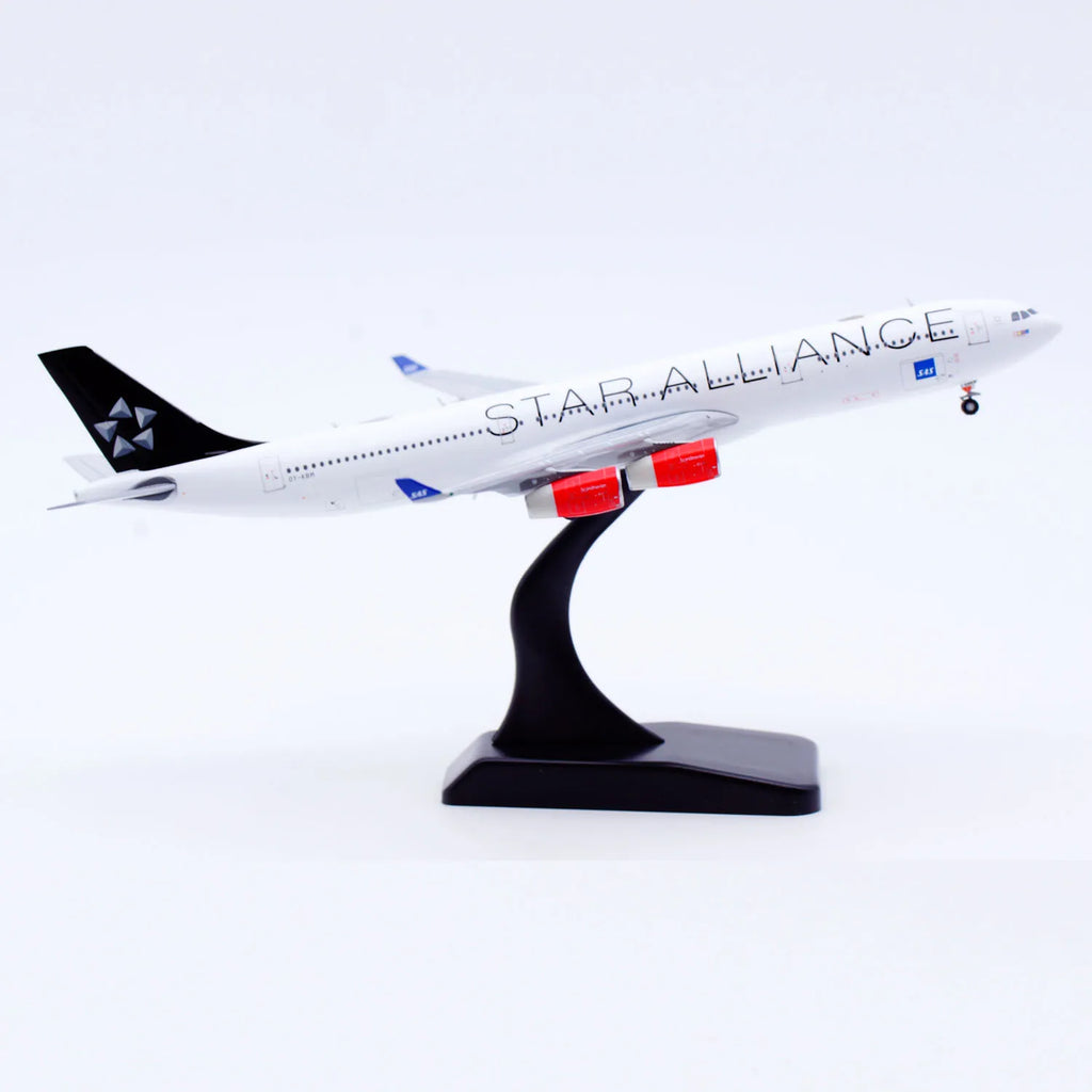 XX40642 Alloy Collectible Plane Gift JC Wings 1:400 SAS Scandinavian Airlines Airbus A340-300 Diecast Aircraft Jet Model OY-KBM
