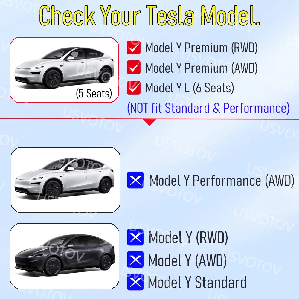 Front Grill Mesh Insert for Tesla Model Y Premium Juniper Model YL 2025 2026 Bumper Air Inlet Vent Grille Cover Trim Accessories