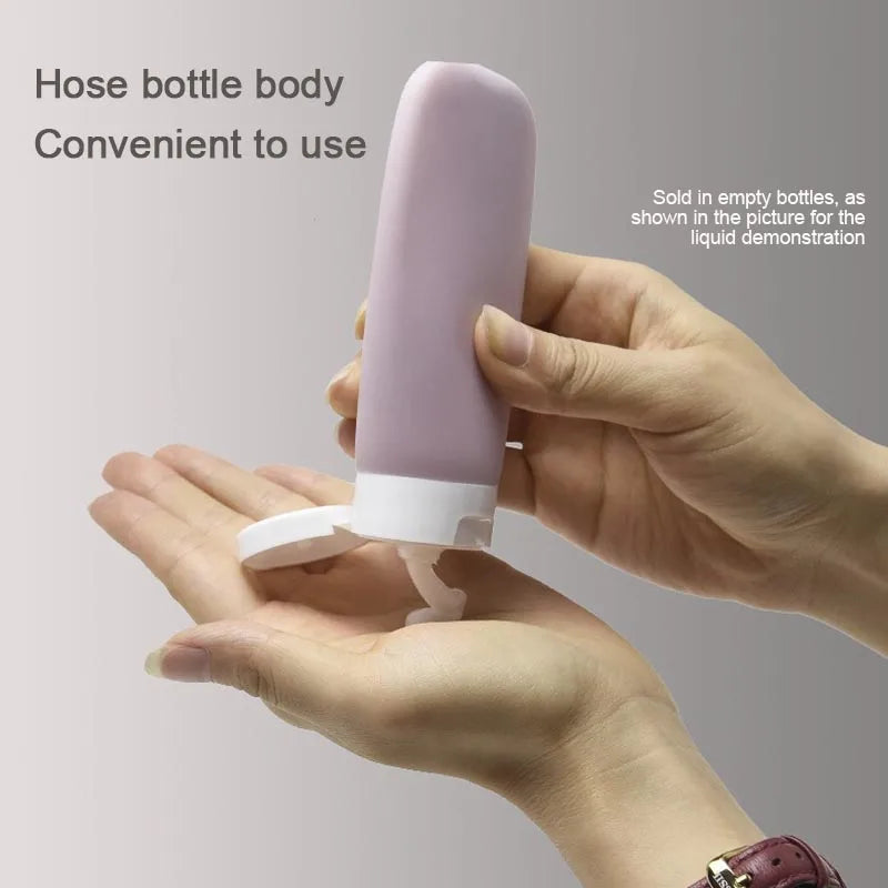 NEW 60ML Travel Containers Set Refillable Travel Bottle Everything for Travel Bottles Set Shampoo Bottles Kit  LXPTZ03