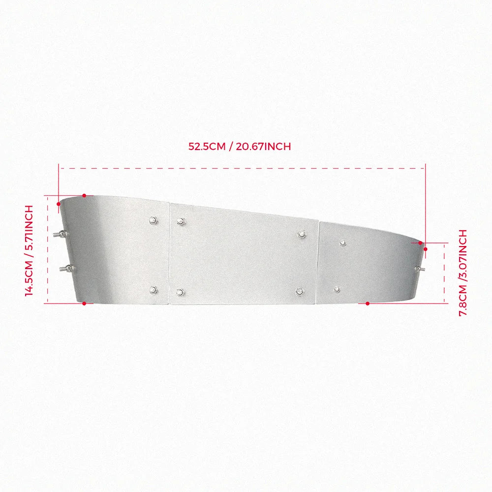 Aluminum Clutch Drive Inner Belt Cover Shield Protector 420212605 for Can am Maverick X3, Maverick X3 MAX 2017-2023