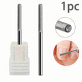 1PC Tungsten Steel Nail Drill Bit Professional Electric Nail Drill Bit Gel Nail Remover Cuticle Grinder Low Heat Odorless Manicu