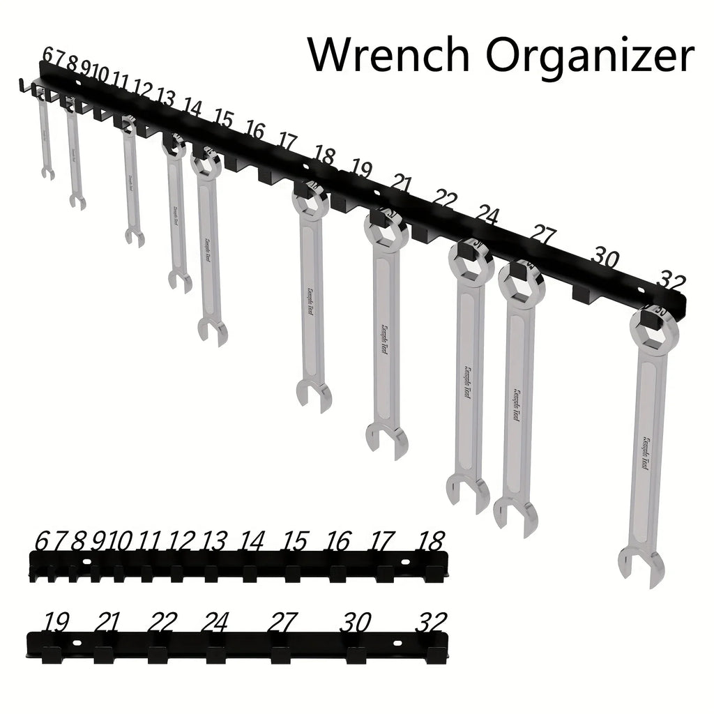 Durable Heavy-Duty Metal Wall-Mounted Screw Organizer with Numbered Slots  [Durable Screw Organizer]