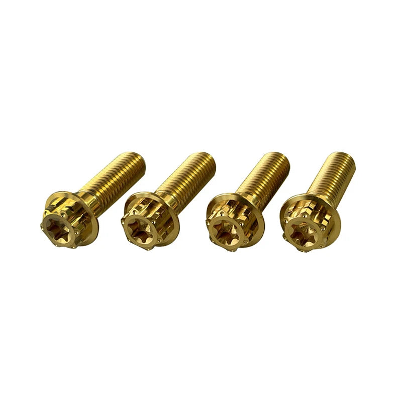 Titanium Alloy Colors Brake Caliper Mounts Bolts Front Fender Screws Fit HD Touring Softail XL Motorcycles