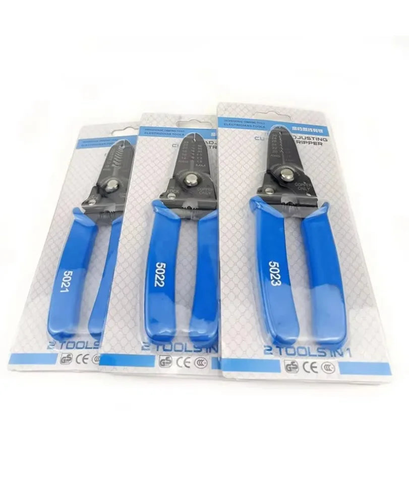 6-in-1 Wire Stripper Tool, Wire Strippers, Wire Cutter Stripping Tool for Electric Cable Stripping Cutting and Crimping
