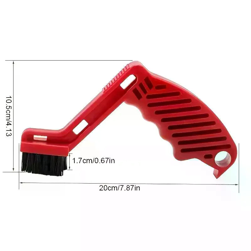 Car Polishing Pad Cleaner Brush Nylon Bristles Polishing Spur Tool Stain Cleaning Brush Quick & Easy Sponge Pad Maintenance
