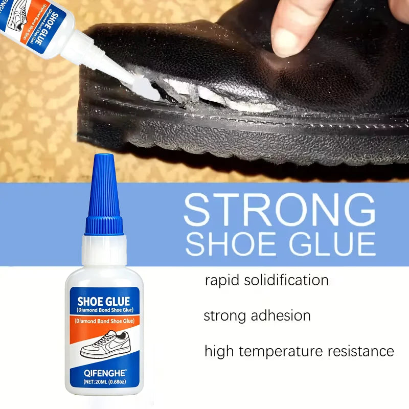 Multi-material Shoe Glue Durable Flexible Adhesive Fix Shoe Sole Decoration Universal Sneaker Leather Canvas Repair Glue