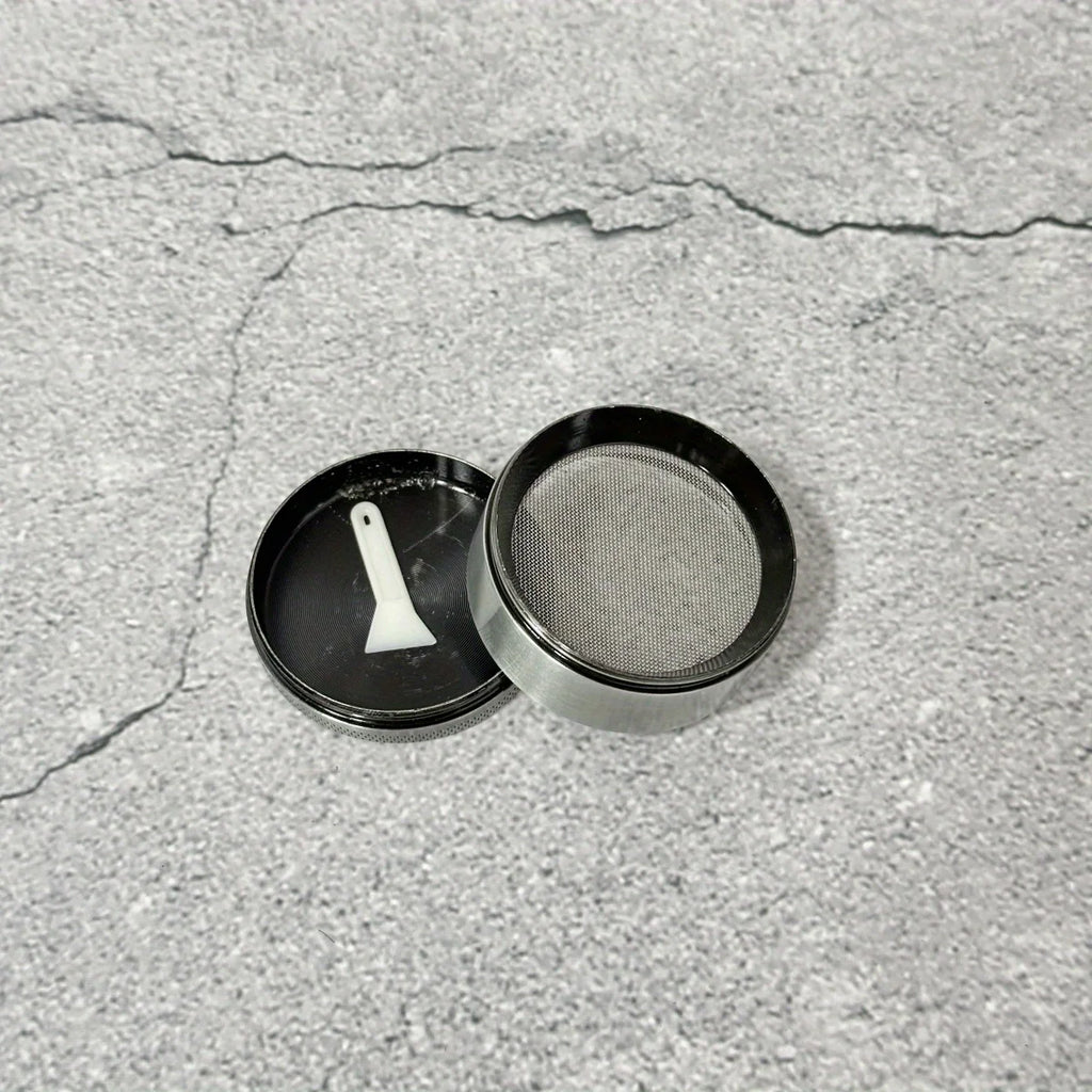 1.6/2inch Silver Dog Metal Herb Grinder Mill Mortar 4-Layers Tobacco Vanilla Bud Grinder Grass Cigar Smoking Cigarette Tool