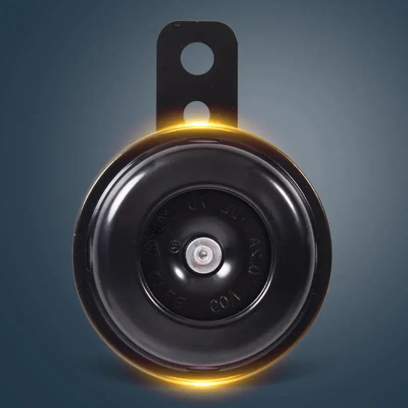 Motorcycle Horn 12V 48V 60V Universal Waterproof Electric Horn Moto Bike Motor ScooterSuper Loud Round Speaker