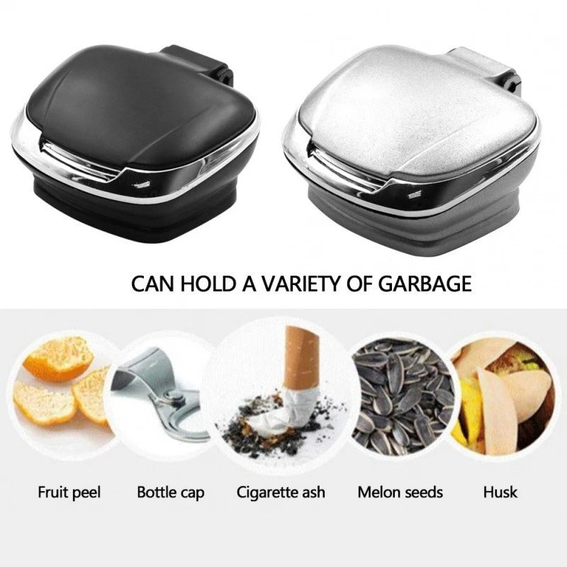 New Portable Auto Car Truck LED Cigarette Smoke Car Ashtray Cigarette Lighter Blue LED Light Smokeless Ashtray Cigarette Holder