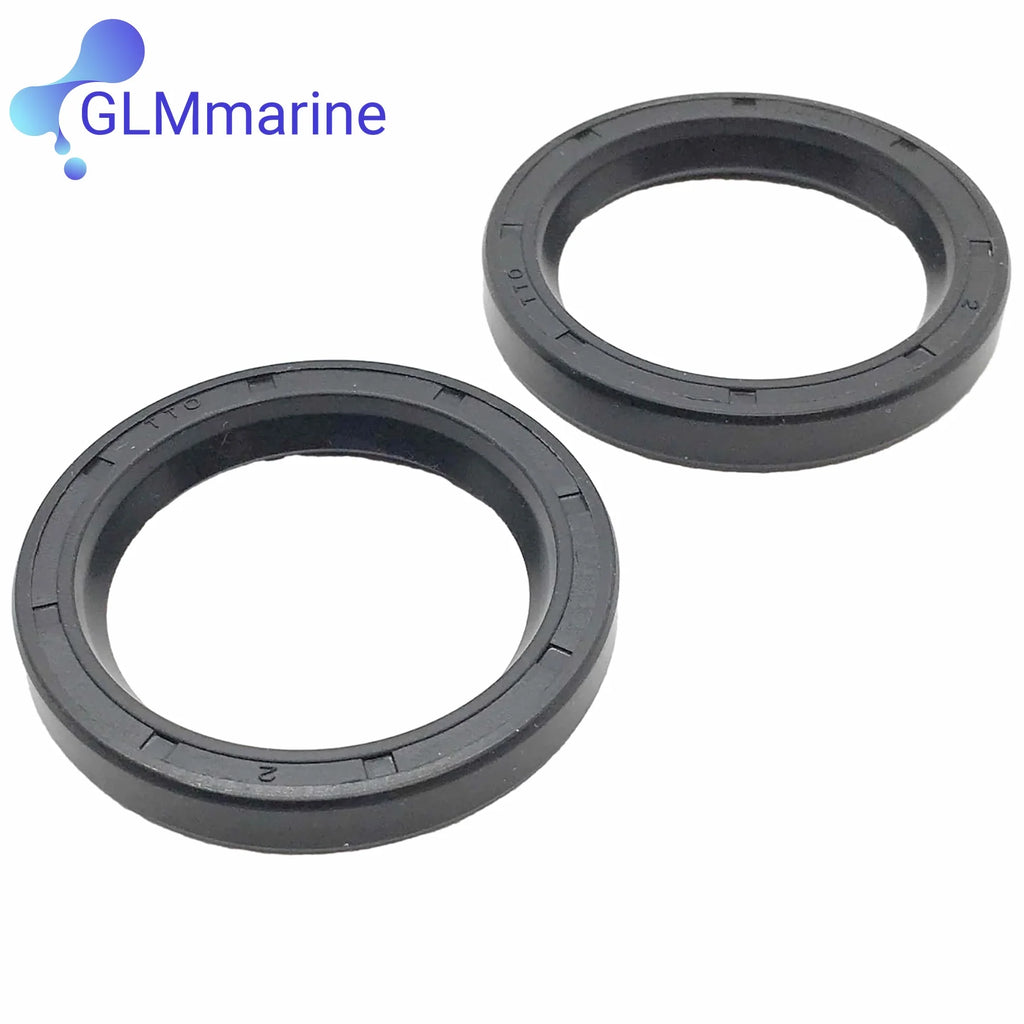 2Pcs Oil Seal 888483 for Mercury Marine 135HP 150HP 175HP 200HP 225HP 250HP 275HP 300HP 350HP 450HP V6 V8 Engine 888906 18-0564