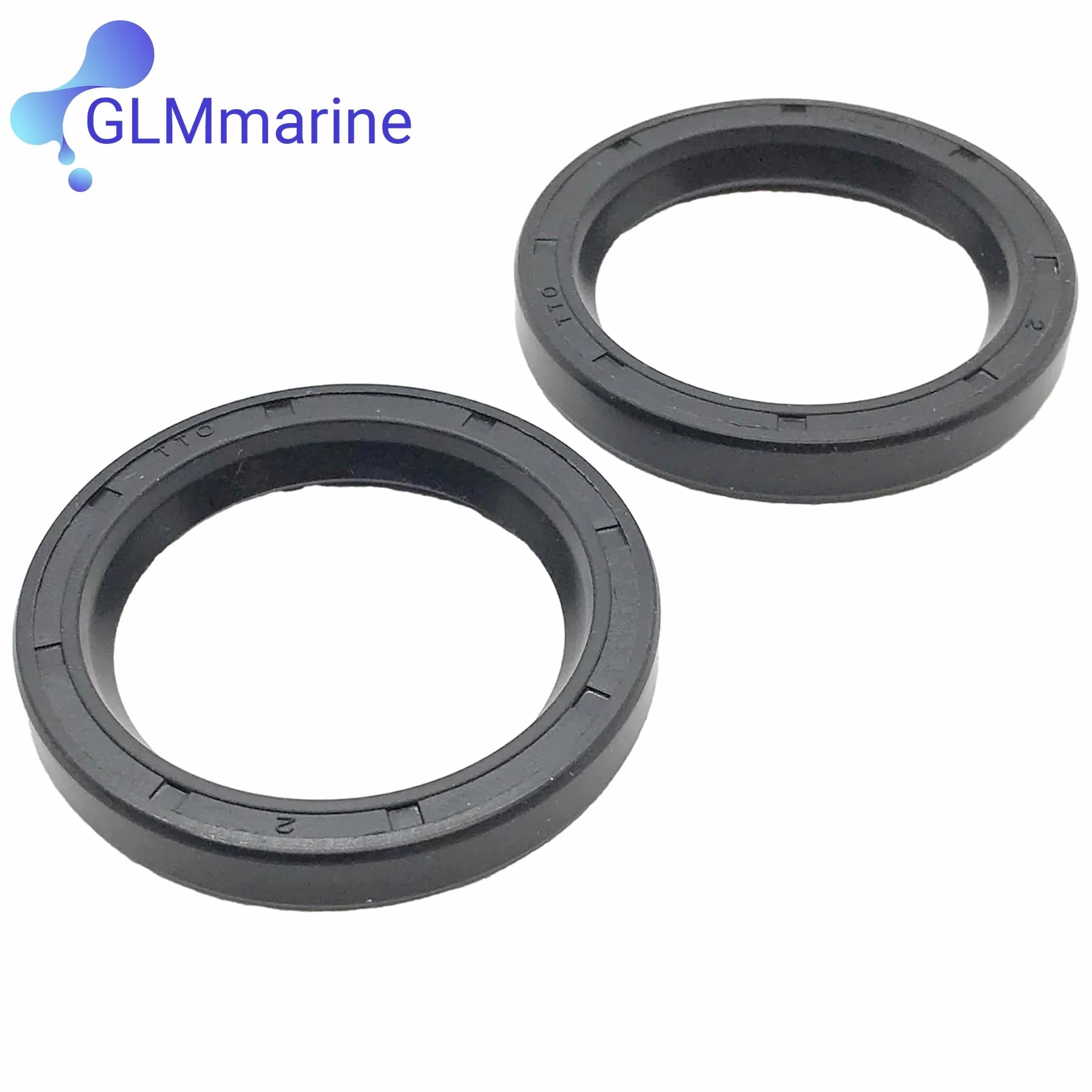 2Pcs Oil Seal 888483 for Mercury Marine 135HP 150HP 175HP 200HP 225HP 250HP 275HP 300HP 350HP 450HP V6 V8 Engine 888906 18-0564