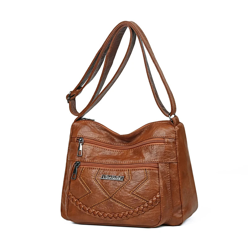 Can Be Carried on Both Shoulders and Crossbody, Fashionable Women's Bag, Suitable for Parties, Travel, Large Capacity