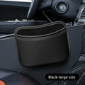 SEAMETAL Universal Car Cup Holder Box Multifunction Leatherette Car Door Water Cup Storage Box Trash Can Car Accessiroes