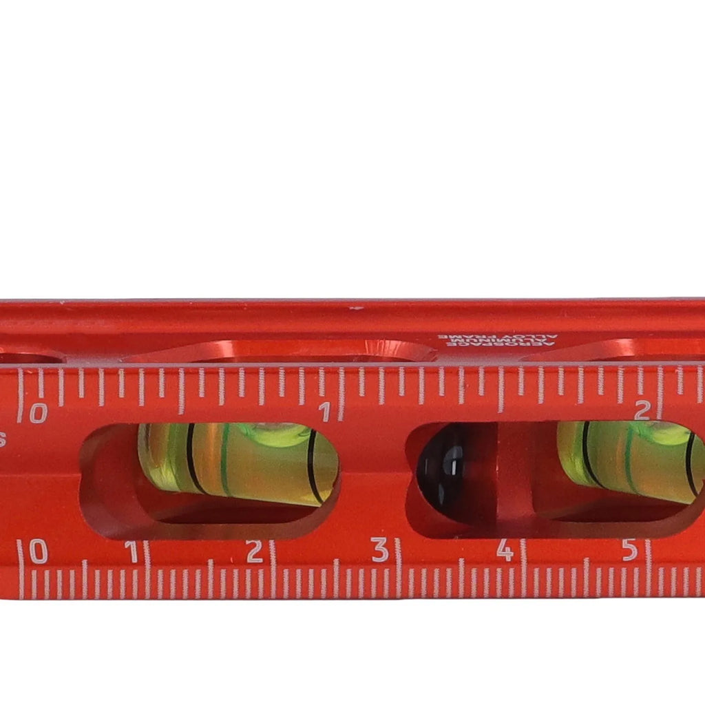Bubble Level Ruler 6 Inch 15cm 0 30 45 90 Degree 4 Bubble Vials Metric Imperial Scale Strong Magnetic Level Ruler Bubble Level