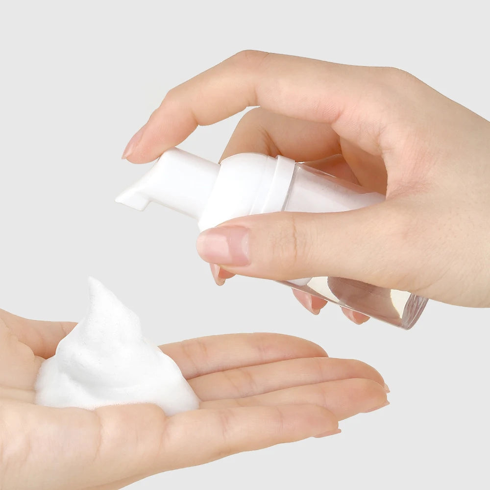 11pcs/Set Travel Botttle Set 60ml Refillable Bottle Soft Plastic Lotion Shampoo Container Squeeze Tube Empty Bottle Wholesale
