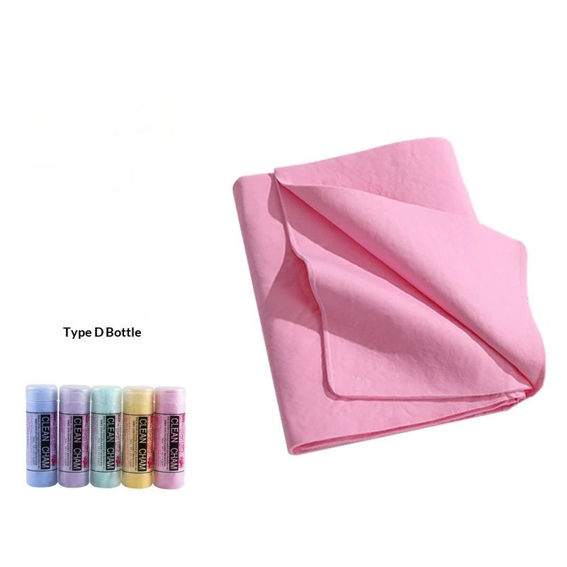 Car Cleaning Cloth Specialized PVA Imitation Suede Fabric Quickdrying Water-absorbing Nonstaining Car Cleaning Towel Suede Cloth