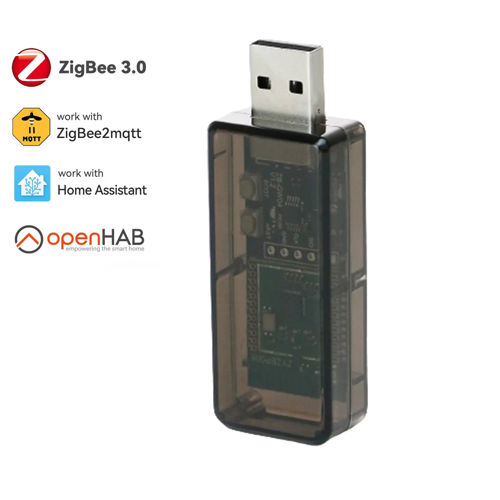 ZigBee 3.0 USB Dongle Plus-E Universal Zigbee Wireless USB Gateway Open Source Hub For Home Assistant OpenHAB Zigbee2MQTT ZHA