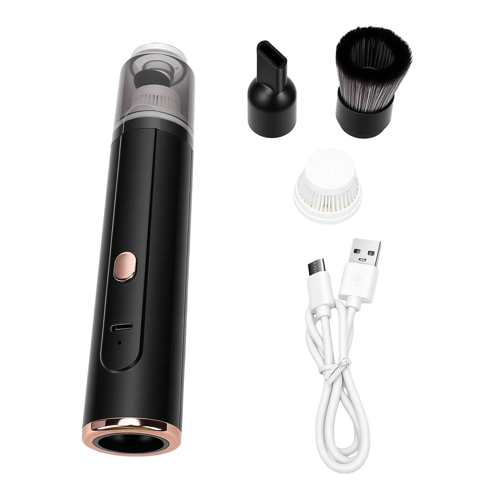Car Vacuum Cleaner Handheld Mini Cordless Coffee Grinder Remover for Car Home Office Coffee Grinder