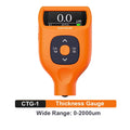 Automotive Coating Paint Thickness Tester 0-2000μm Coating Thickness Gauge ±(2%+1μm) Accuracy Auto Fe/Al/Zn/Fe(C) Detection