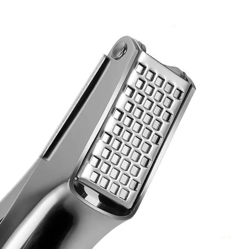 Garlic Press 304 Stainless Steel, Garlic Mincer with Square Hole - Rust Proof, Professional Garlic Crusher, Kitchen Tools