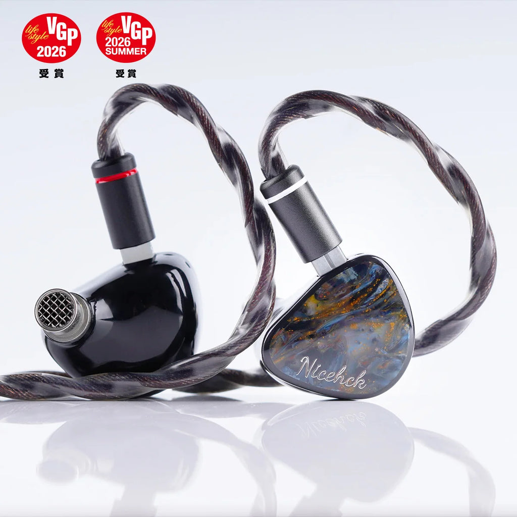 NICEHCK Rockies In Ear Monitor 1DD+2 Knowles BA+2 Sonion EST Hybrid Drivers 2-in-1 Plug Resin Shell 2Pin HiFi Earpho