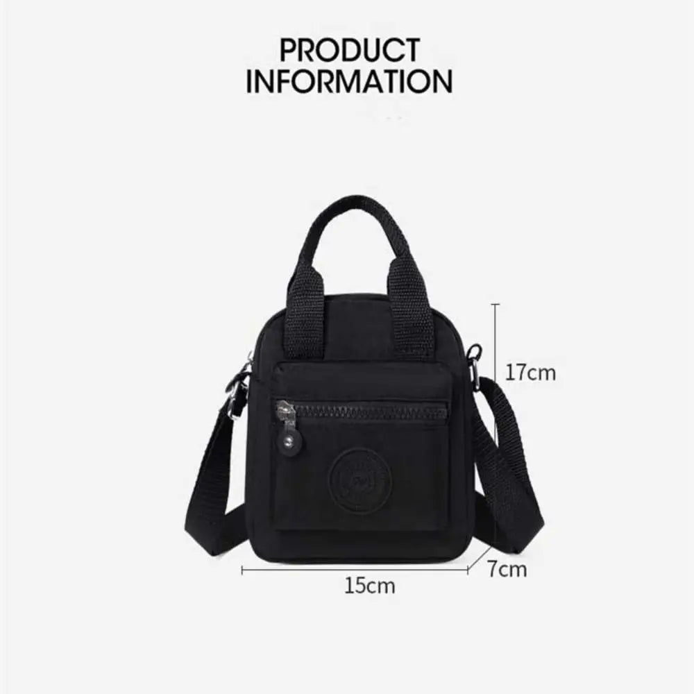 New 2024 Small Shoulder Bags Nylon Women Mobile Phone Bags Mini Female Messenger Purse Lady Wallet CrossBody Bag Woman Hand Bags