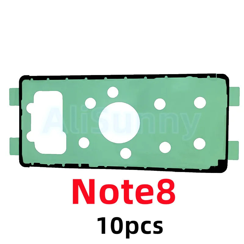 10pcs Back Housing Cover Sticker for SamSung Galaxy Note 5 7 8 9 10 20 Note20U Battery Door Adhesive Glue Dual Tape