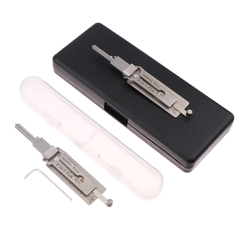 SS002 SS001 Key Decoder Stainless Steel Precision Tool O-ring Pickup Kit Hook Tool Pickup Hand Tool Maintenance Repair Kit