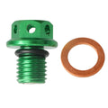 M12x1.5 Magnetic Oil Drain Bolt Plug For Lifan YX Zongshen Loncin Pit Dirt Bike 50cc 90cc 110 125cc 140cc 150cc 160cc Motorcycle