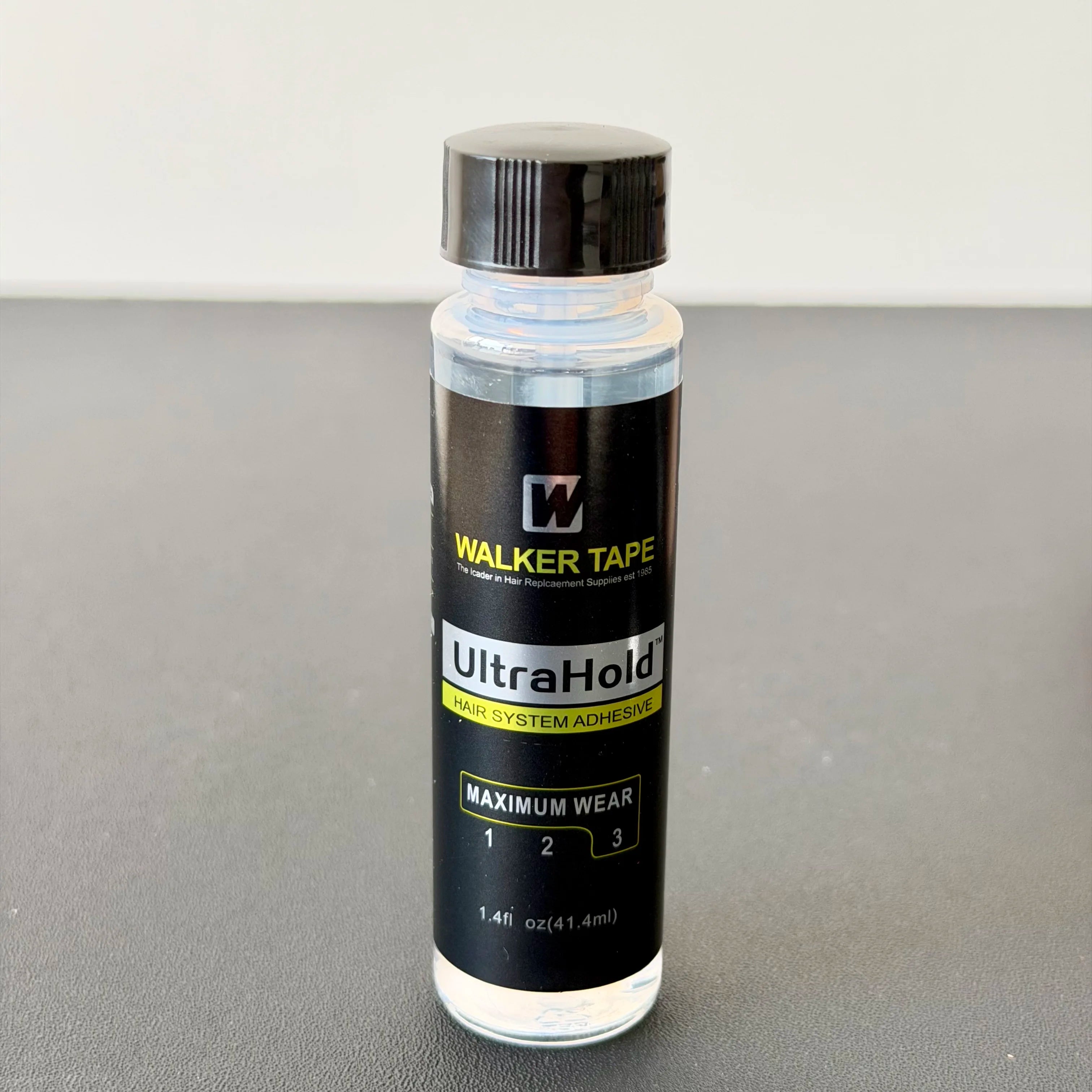 Walker Tape UltraHold Hair System Adhesive 1.4oz/41.4ml 、 0.5oz/15ml、  3.4oz/101ml Strong Hold Wig Glue for Toupee Hairpiece