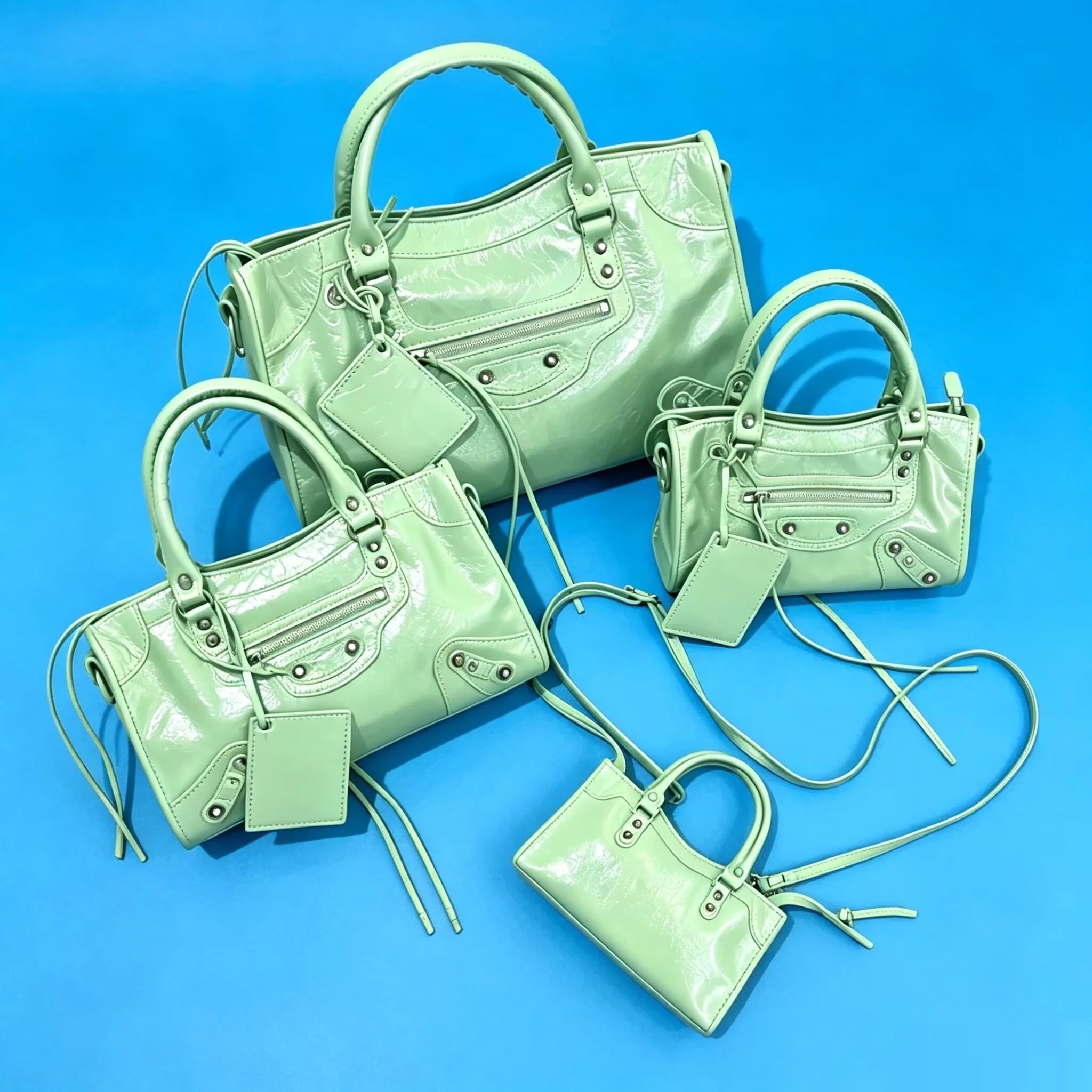 New 2026 Autumn and Winter Handbag Crossbody Large Capacity City Motorcycle Shoulder Bag Tote Bag for Women Luxury Handbags