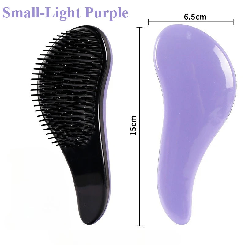 Magic Hairbrush Anti-Tangling Curly Hair Comb Scalp Massage Anti-static Grooming Smooth Soft Brush Wig Salon Hair Styling Tools