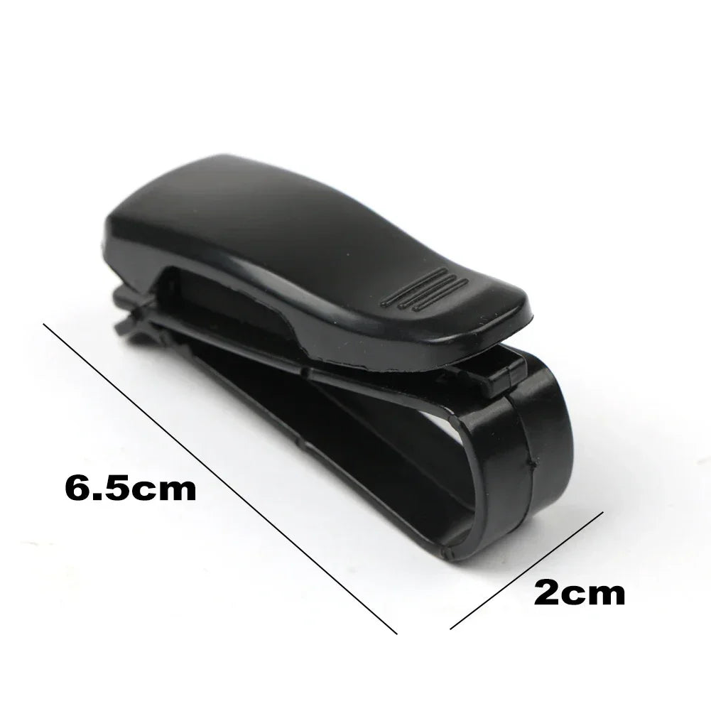 Newest Car Glasses Clip Car Sun Visor Automotive Hanger Clip Ticket Card Mount Clips Sunglasses Holders for Car Accessories
