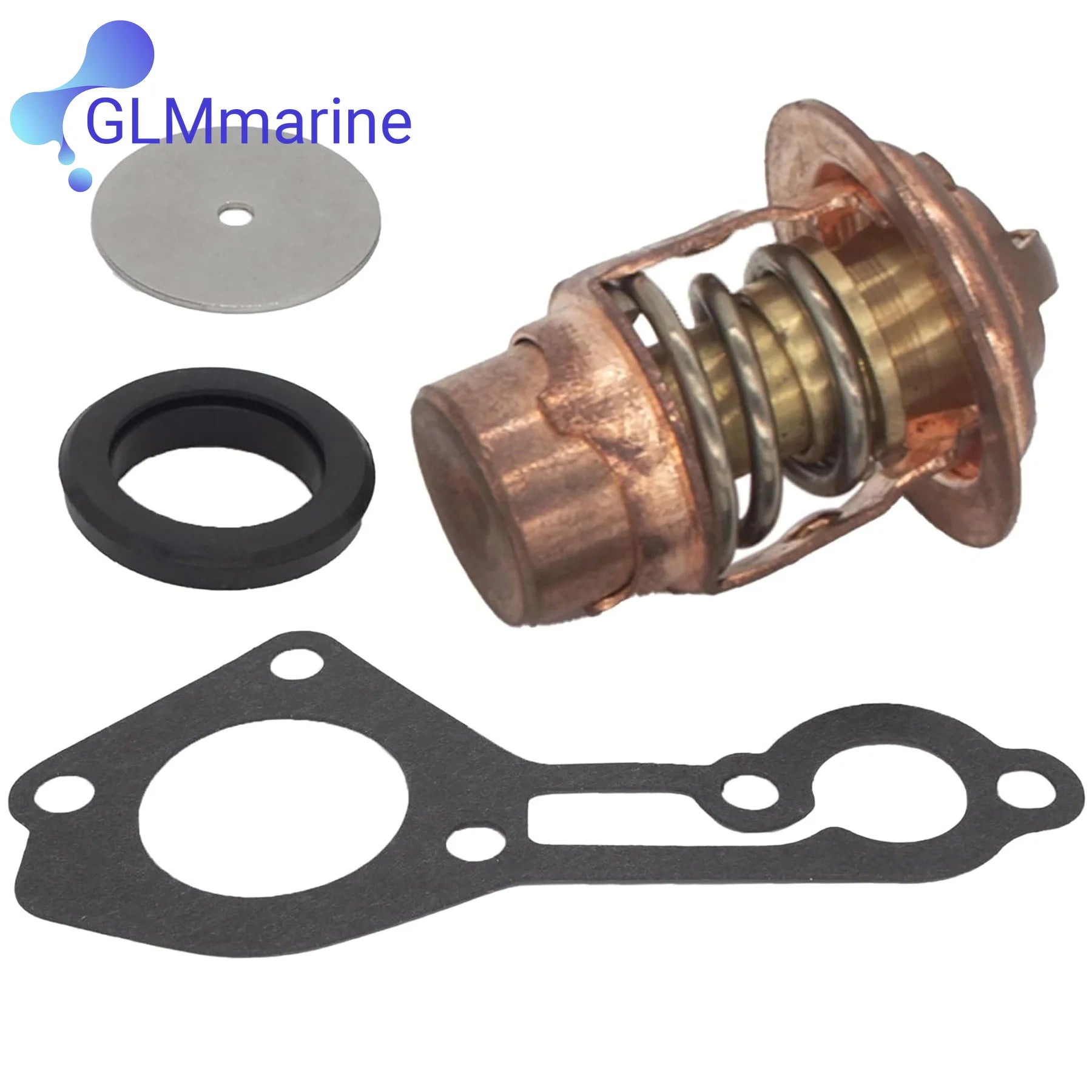803061T1 Boat Thermostat Kit Fits for Mercury Marine 70-125 HP 3/4 Cyl Outboard Motors Replacement 14586 Sierra 18-3569 18-3549