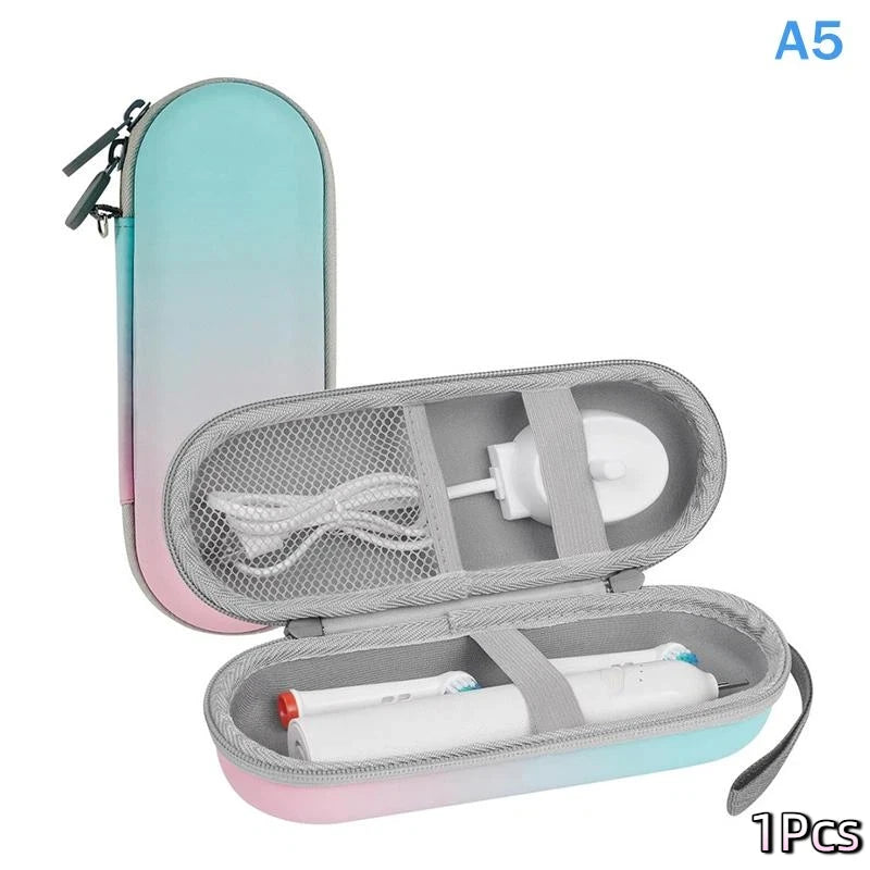 Portable EVA Electric Toothbrush Storage Case Travel Holder Waterproof Dental Tools Carrying Hard Case Protective Shell