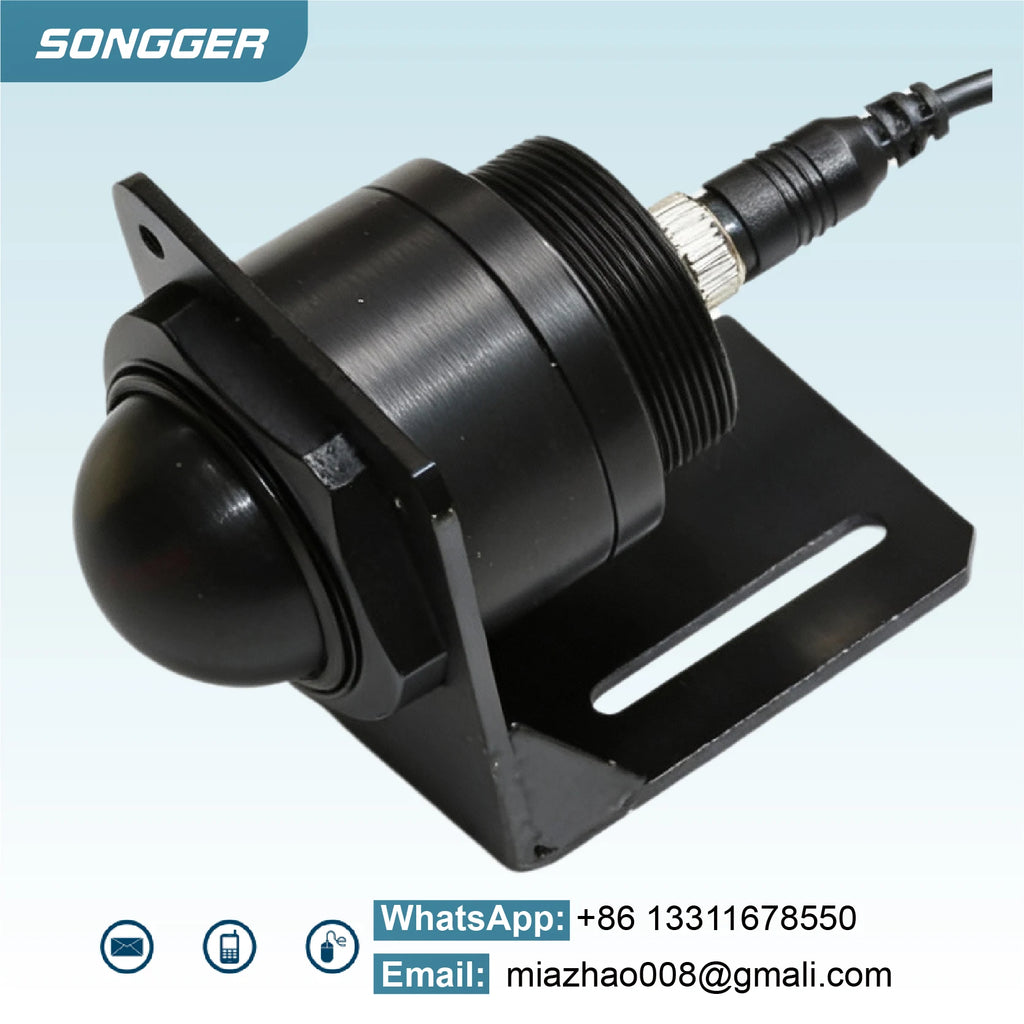 79-81GHz Non Contact Radar Level Transmitter for Water and Chemical Tanks 3-12m Range RS485 4-20mA 0-10V DC5-28V Probe