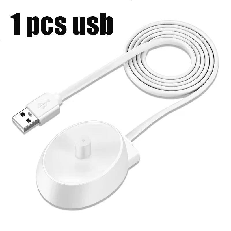 1 Pcs Charger Fit for Oral B Braun Electric Toothbrush iO Series 3 4 5 6 1000/3000/5000/7000/7500 Waterproof Inductive Base