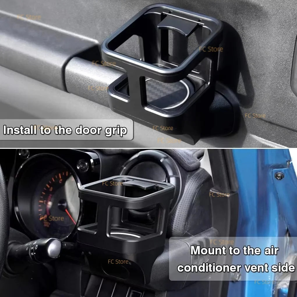 For Jimny 2019-2024 JB64 JB74 Car Outlet Dashboard Cup Holder Air Vent Mount Water Bottles Coffee Cup Vents Cup Rack