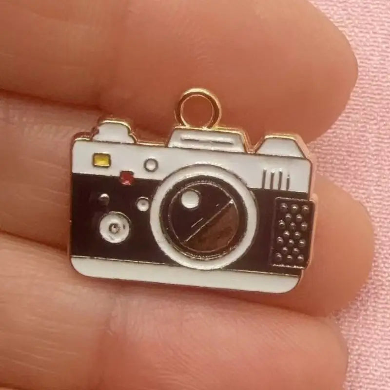 10pcs 20 oil dripping retro nostalgic bicycle sewing machine camera pendant DIY alloy jewelry accessories pendant