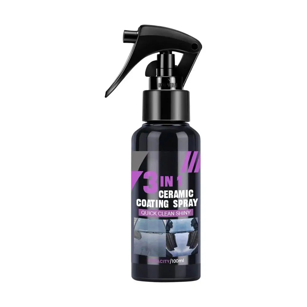Quickly Cleaning Remove Stains Car Spray Brighten Shiny Car Nano-crystal Coating Agent Car Surface Glass Ceramic Coating Spray