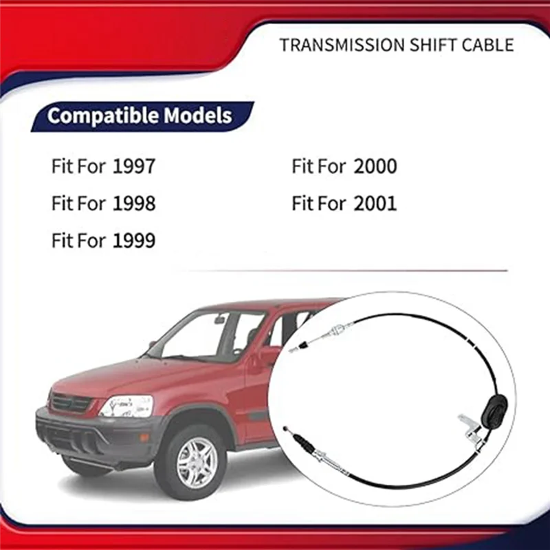 Transmission Shifter Cab For Honda CRV CR-V 1997-2001 Gear Shift Cable 54315-S10-A82 54315S10A82